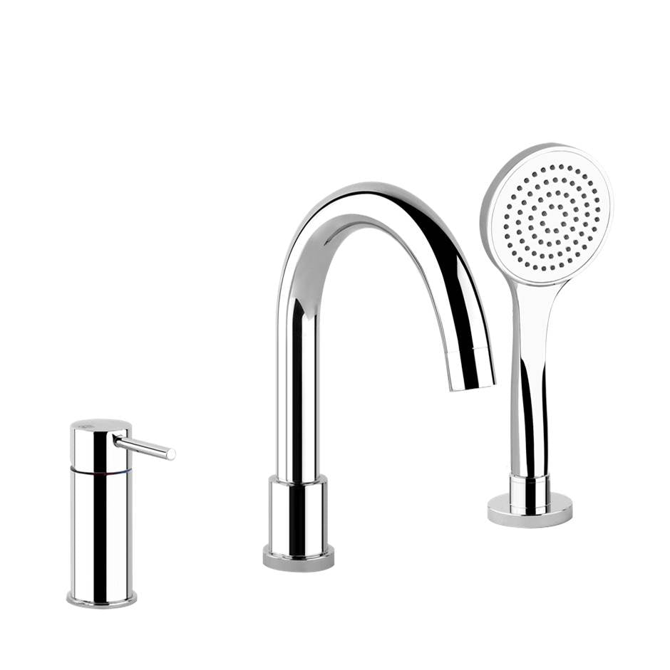 Gessi 18637 Emporio Three-Hole Roman Tub Set