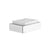 Gessi 20801 Inverso Wall-Mounted Soap Dish, White