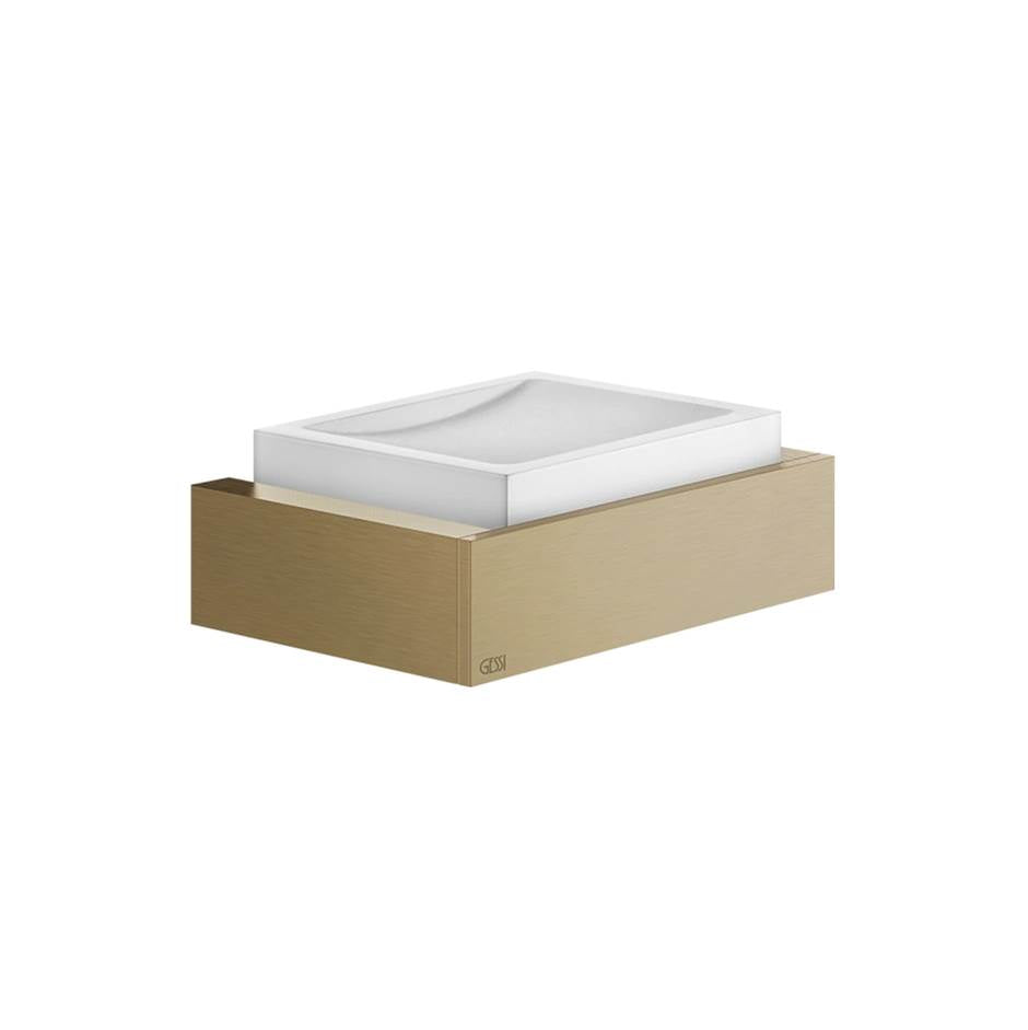 Gessi 20801 Inverso Wall-Mounted Soap Dish, White