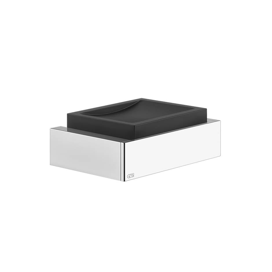 Gessi 20802 Inverso Wall-Mounted Soap Dish, Black