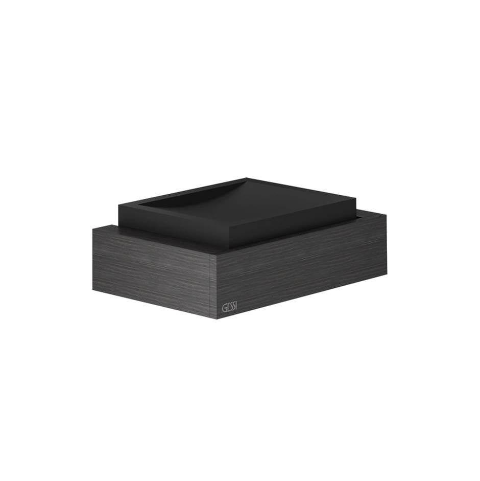 Gessi 20802 Inverso Wall-Mounted Soap Dish, Black - Parent