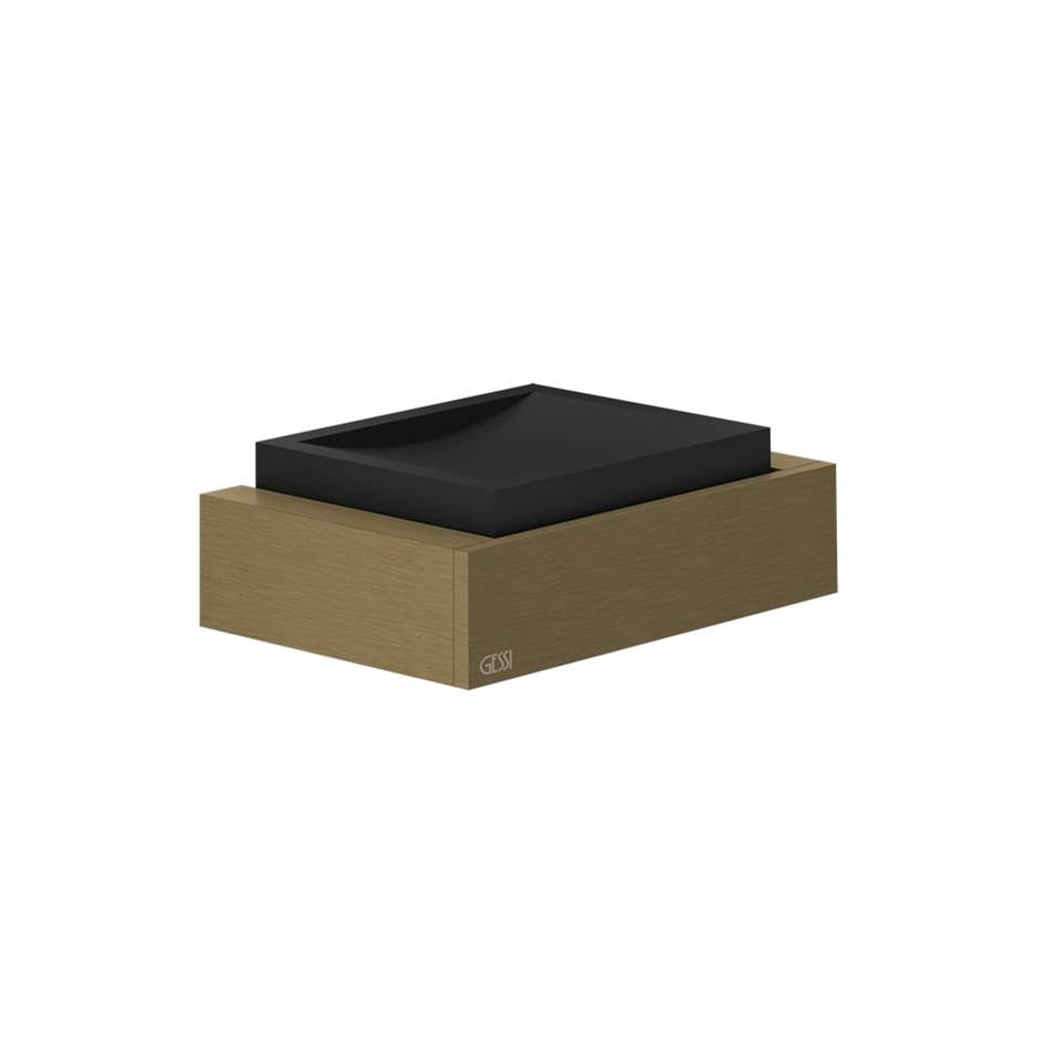 Gessi 20802 Inverso Wall-Mounted Soap Dish, Black