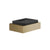 Gessi 20802 Inverso Wall-Mounted Soap Dish, Black