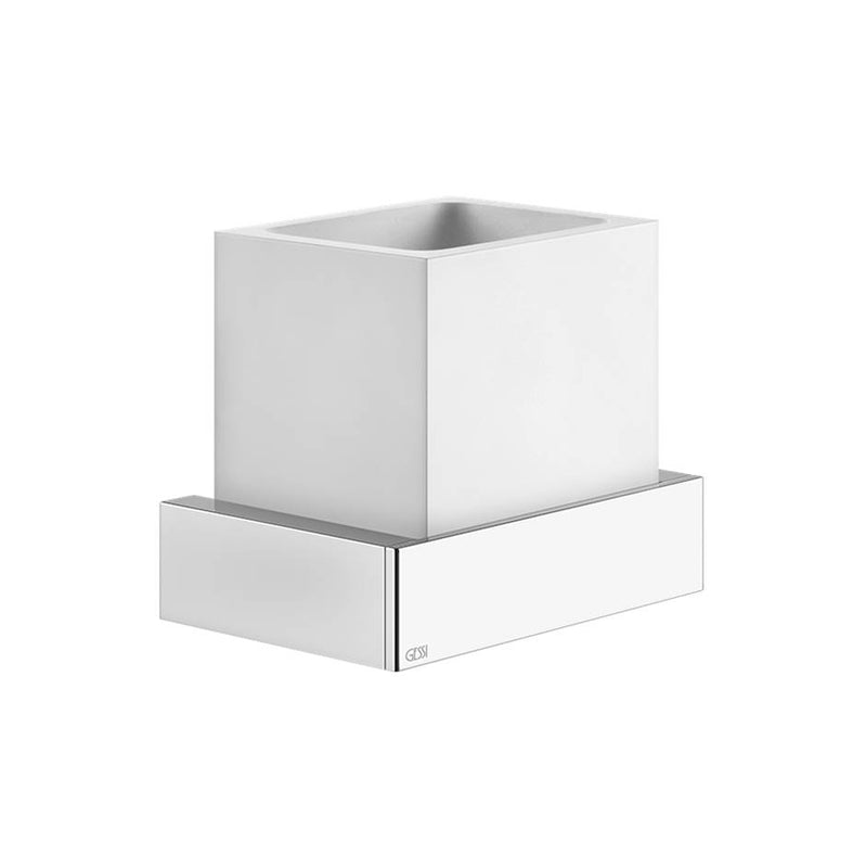 Gessi 20807 Inverso Wall-Mounted Holder, White
