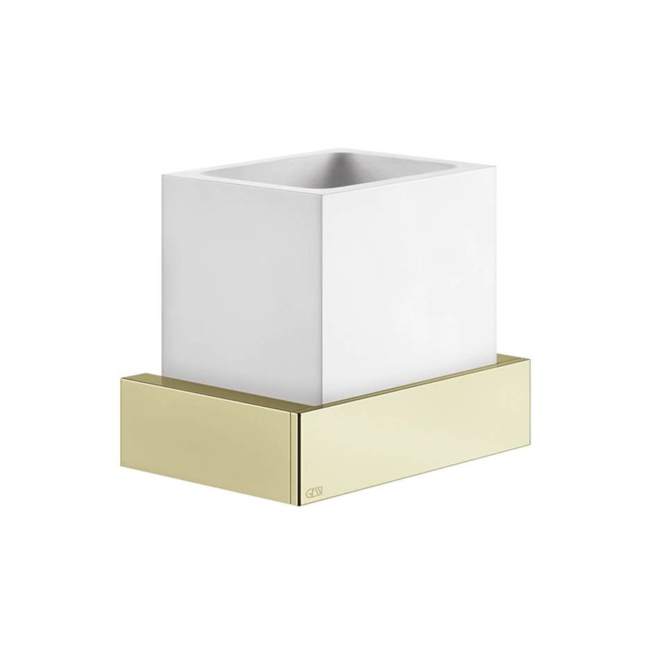 Gessi 20807 Inverso Wall-Mounted Holder, White