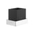 Gessi 20808 Inverso Wall-Mounted Holder, Black