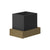 Gessi 20808 Inverso Wall-Mounted Holder, Black