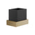 Gessi 20808 Inverso Wall-Mounted Holder, Black
