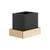 Gessi 20808 Inverso Wall-Mounted Holder, Black