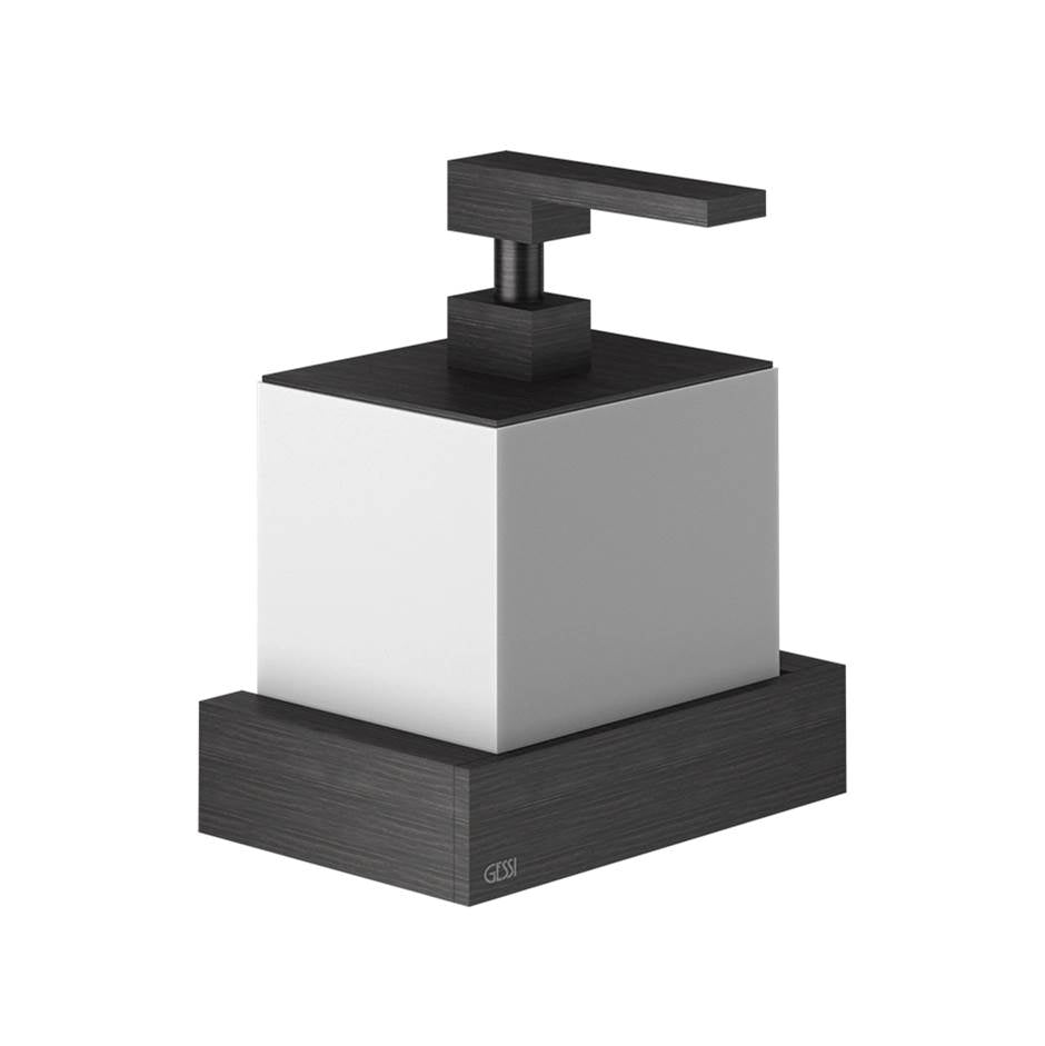 Gessi 20813 Inverso Wall-Mounted Liquid Soap Dispenser , White - Parent