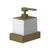 Gessi 20813 Inverso Wall-Mounted Liquid Soap Dispenser , White