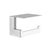 Gessi 20849 Inverso Wall-Mounted Tissue Holder With Cover