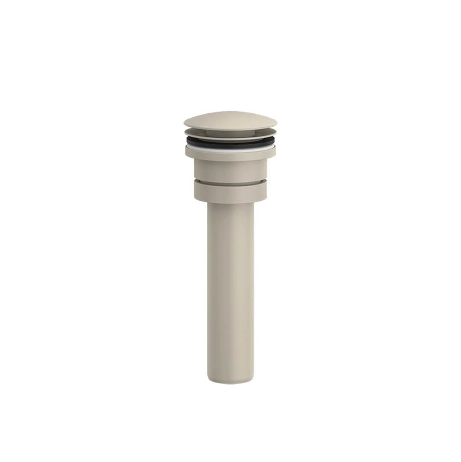 Gessi 29048 Goccia 1 1/4" Push Drain With Or Without Overflow Feature