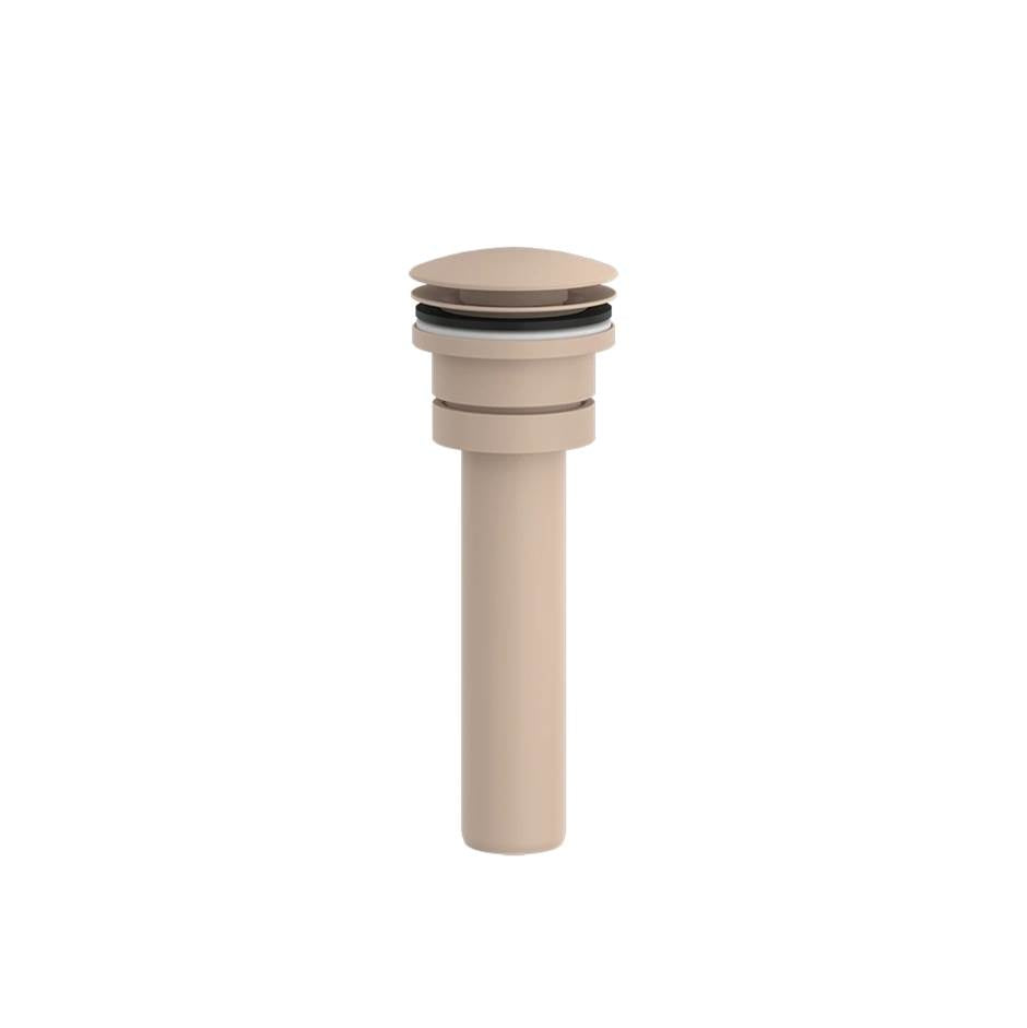 Gessi 29048 Goccia 1 1/4" Push Drain With Or Without Overflow Feature