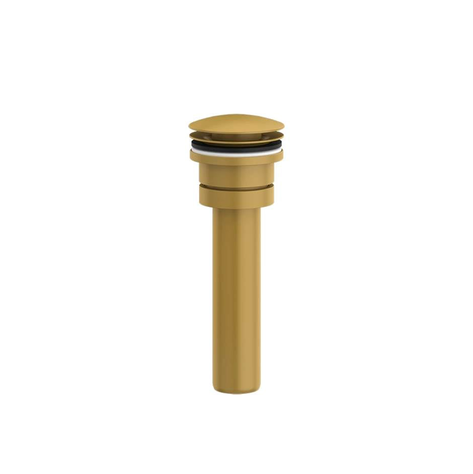 Gessi 29048 Goccia 1 1/4" Push Drain With Or Without Overflow Feature