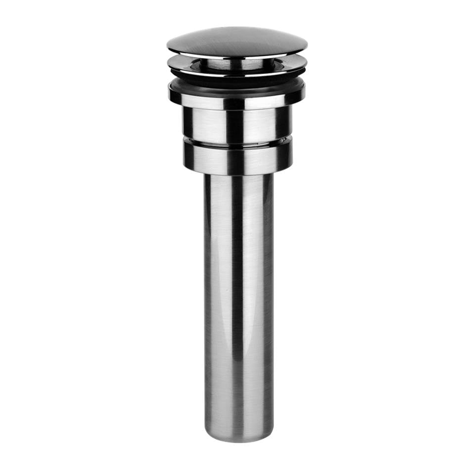 Gessi 29048 Goccia 1 1/4" Push Drain With Or Without Overflow Feature