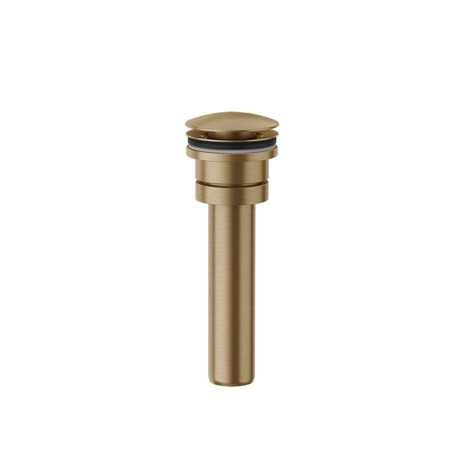 Gessi 29048 Goccia 1 1/4" Push Drain With Or Without Overflow Feature
