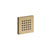 Gessi 32973 Inverso Square Body Spray