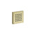 Gessi 32973 Inverso Square Body Spray