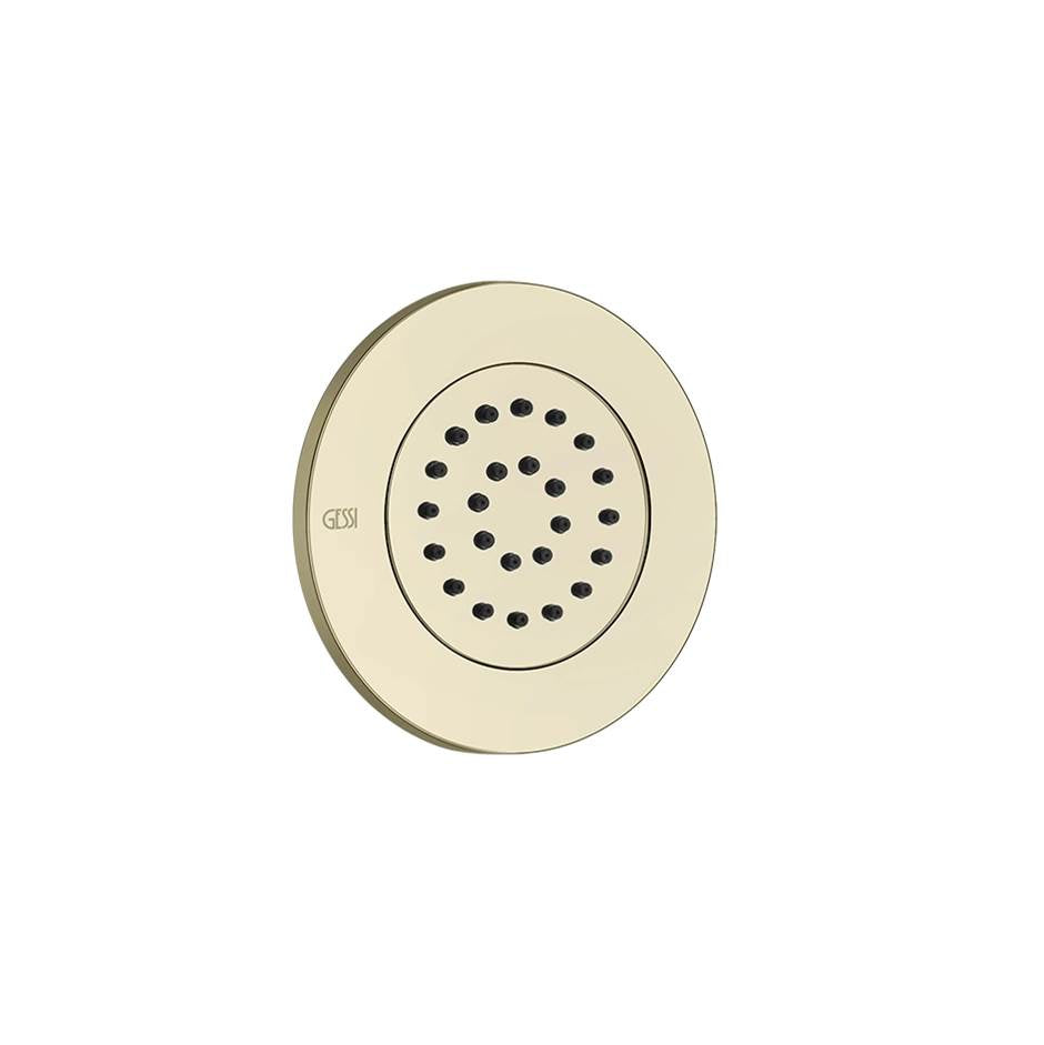 Gessi 32982 Ventaglio Trim Parts Only Round In-Wall Pivotable Body Spray