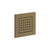 Gessi 32984 Inverso Trim Parts Only Square In-Wall Pivotable Body Spray