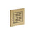Gessi 32984 Inverso Trim Parts Only Square In-Wall Pivotable Body Spray