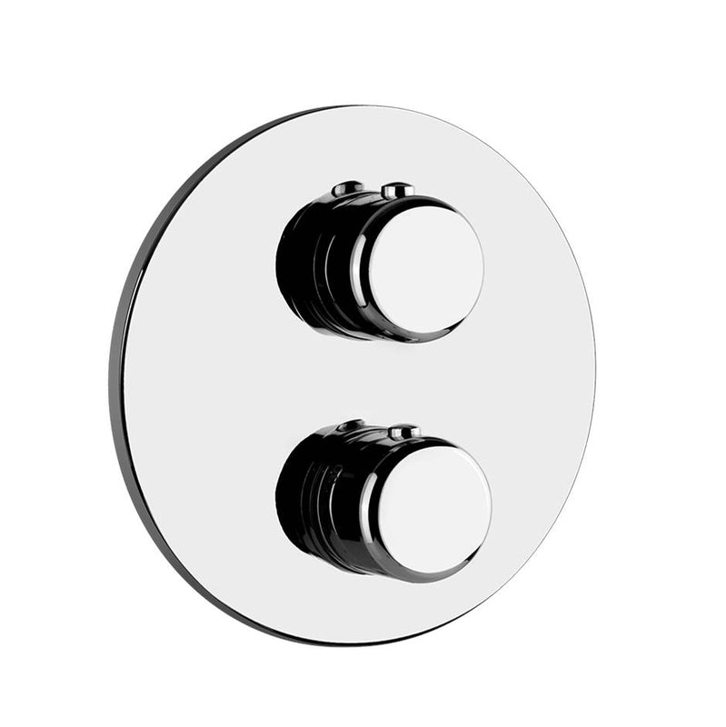 Gessi 33846 Goccia Trim Parts Only External Parts For 3-Way Diverter Thermostatic and Volume Control - Parent