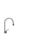 Gessi 35201 Goccia Single Lever Washbasin Mixer Without Pop-Up Assembly