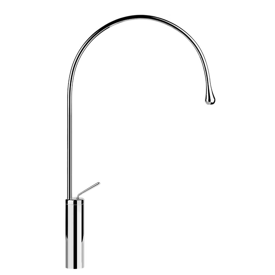 Gessi 35210 Goccia Tall Single Lever Washbasin Mixer Without Pop-Up Assembly
