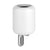 Gessi 38007 Goccia Wall-Mounted Holder, White