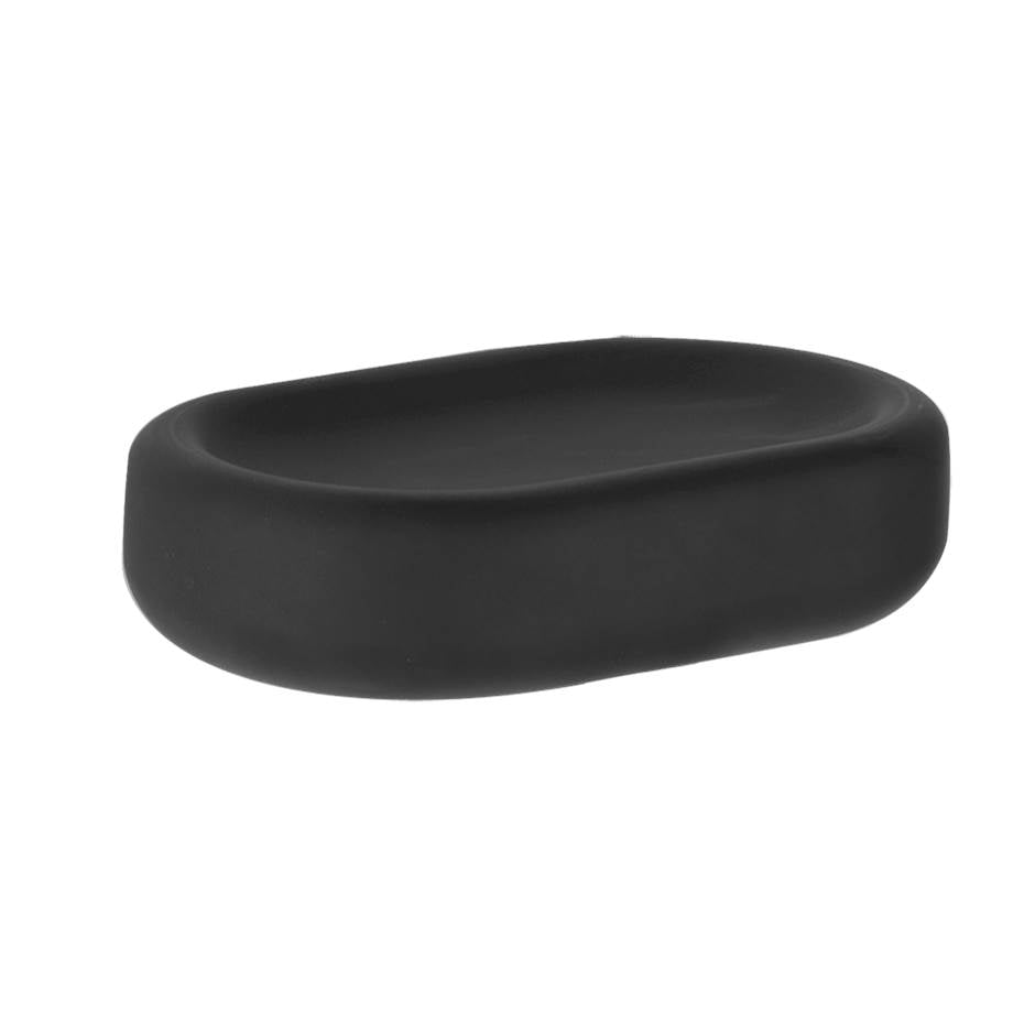 Gessi 38026-031 Goccia Standing Soap Holder, Black