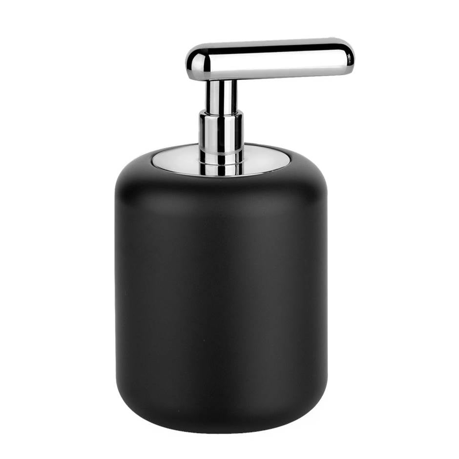 Gessi 38038 Goccia Standing Soap Dispenser Holder, Black