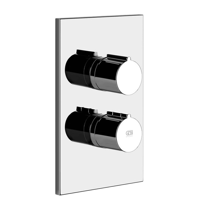 Gessi 38798 Emporio Trim Parts Only External Parts For 2-Way Thermostatic Diverter and Volume Control - Parent