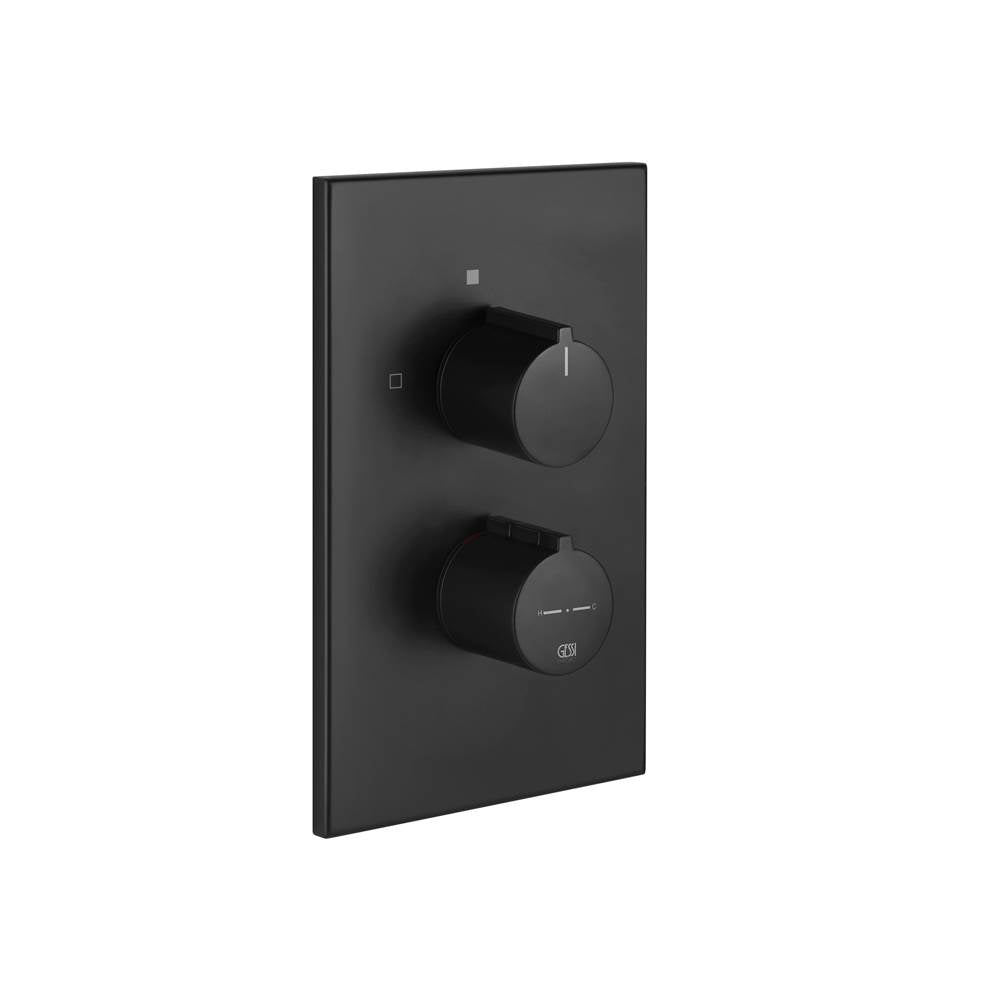 Gessi 38798 Emporio Trim Parts Only External Parts For 2-Way Thermostatic Diverter and Volume Control