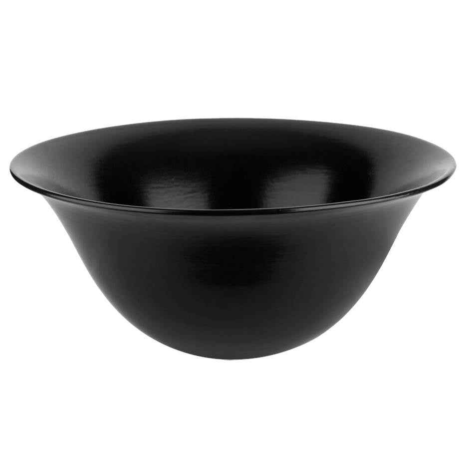 Gessi 39124-519 Goccia Counter Washbasin In Black Gres Without Overflow Waste