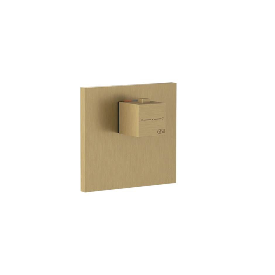 Gessi 39654 Inverso Trim Parts Only External Parts For Individual Thermostatic Mixer - Parent