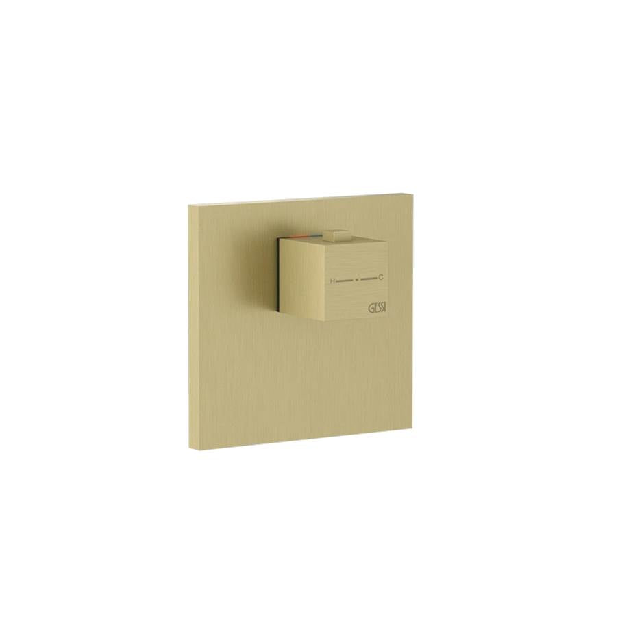Gessi 39654 Inverso Trim Parts Only External Parts For Individual Thermostatic Mixer
