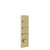 Gessi 39714 Inverso Trim Parts Only External Parts For Thermostatic With 3 Volume Controls