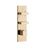 Gessi 39720 Inverso Trim Parts Only External Parts For 5-Way Thermostatic Diverter With Volume Control