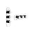 Gessi 39750 Ventaglio Trim Parts Only External Parts For 5-Way Thermostatic Diverter With Volume Control