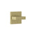 Gessi 43264 Inverso Trim Parts Only External Parts For Individual Thermostatic Volume Control