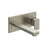 Gessi 44836 Rettangolo External Parts Wall-Mounted Mixer, Medium Spout, Without Waste
