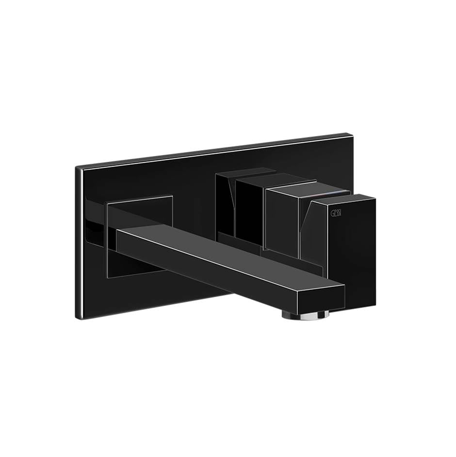 Gessi 44836 Rettangolo External Parts Wall-Mounted Mixer, Medium Spout, Without Waste
