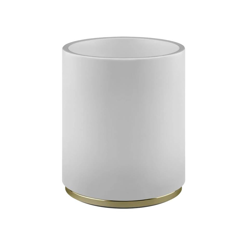 Gessi 45590 Ventaglio White Waste-Paper Basket