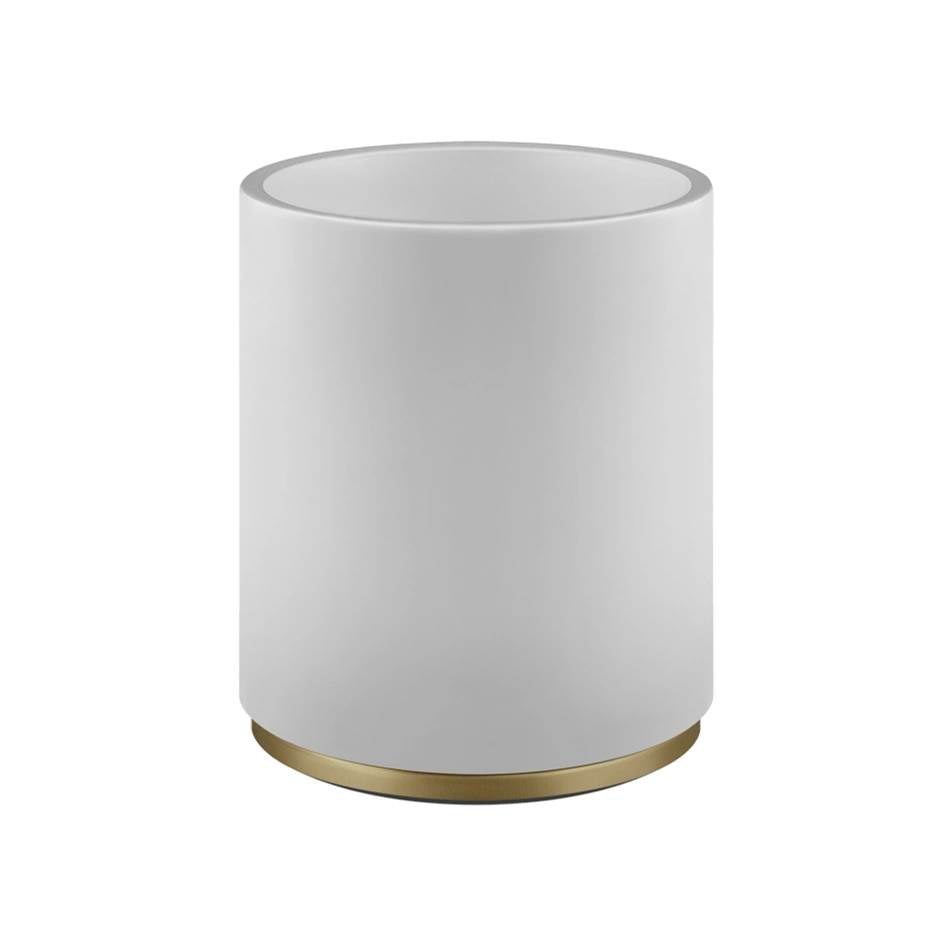 Gessi 45590 Ventaglio White Waste-Paper Basket