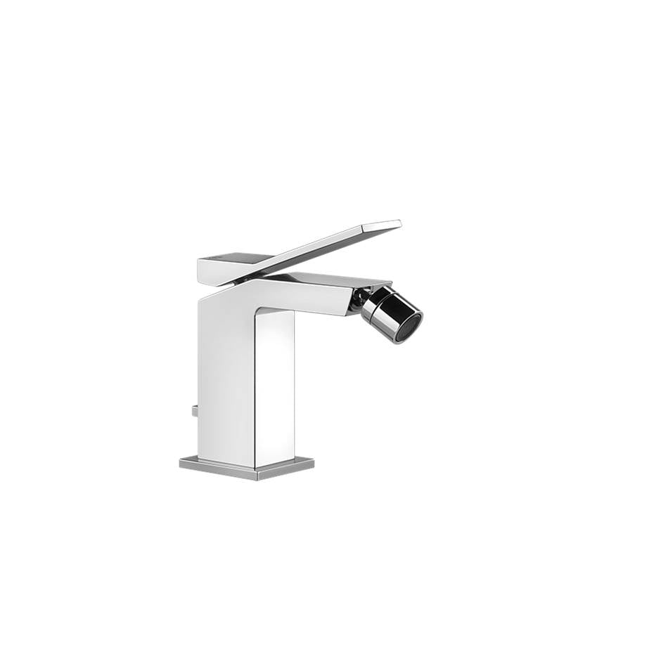 Gessi 53007 Rettangolo Bidet Mixer With Pop-Up Assembly
