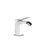 Gessi 53007 Rettangolo Bidet Mixer With Pop-Up Assembly