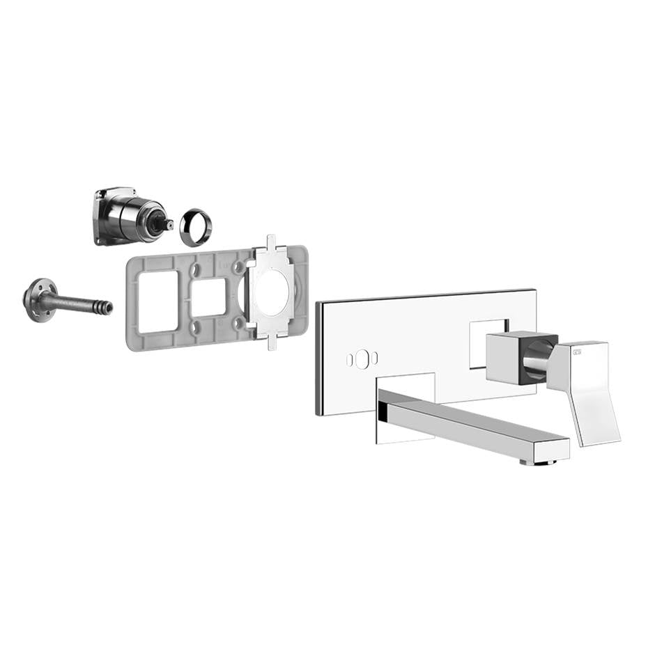 Gessi 53088 Rettangolo Trim Parts Only Wall-Mounted Washbasin Mixer Trim