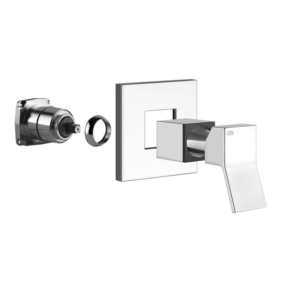 Gessi 53109 Rettangolo Trim Parts Only Wall-Mounted Washbasin Mixer Control - Parent