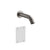Gessi 54015 Sensor Taps Trim Parts Only Wall-Mounted Electronic Mixer. Flessa.
